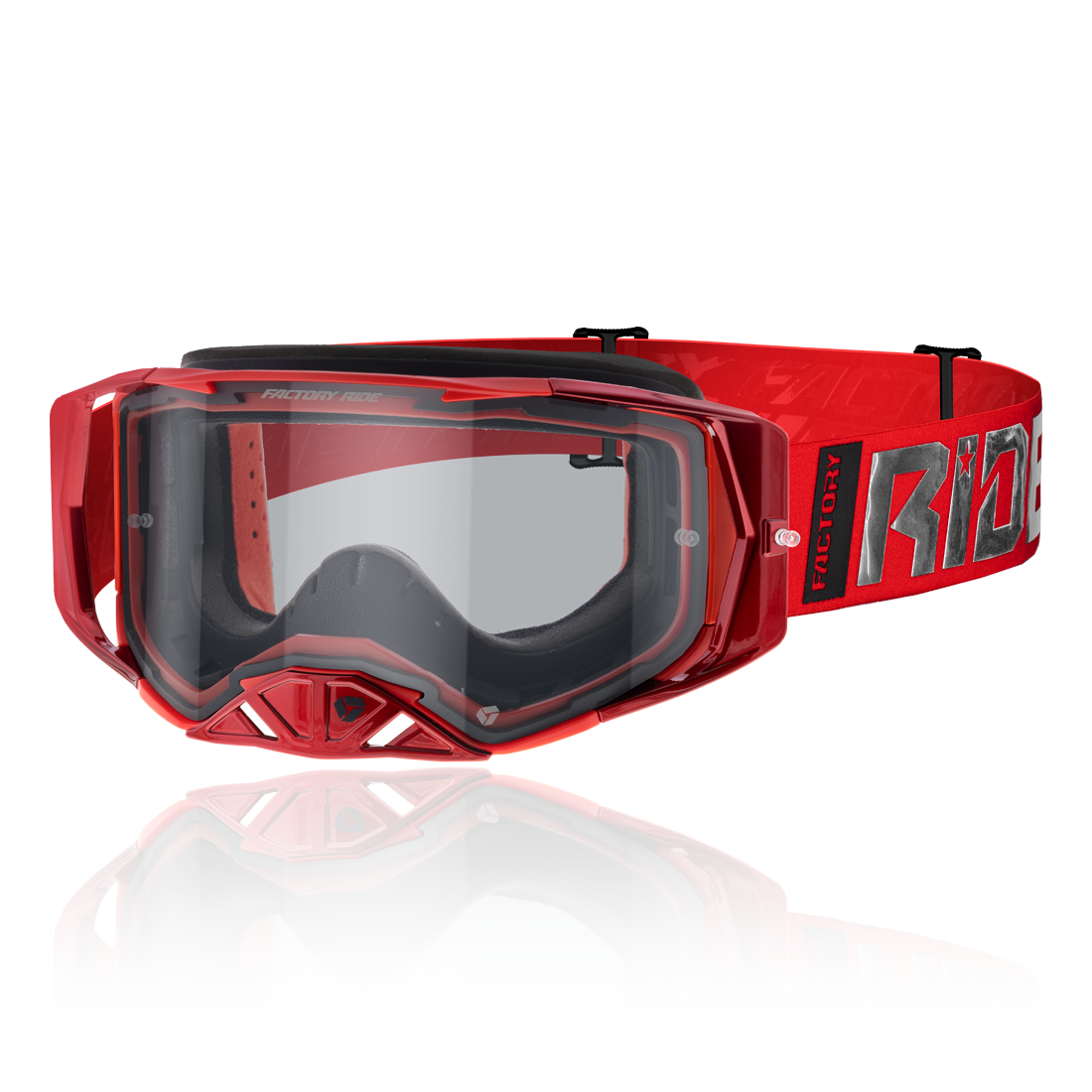 Factory Ride Clear MX Goggle
