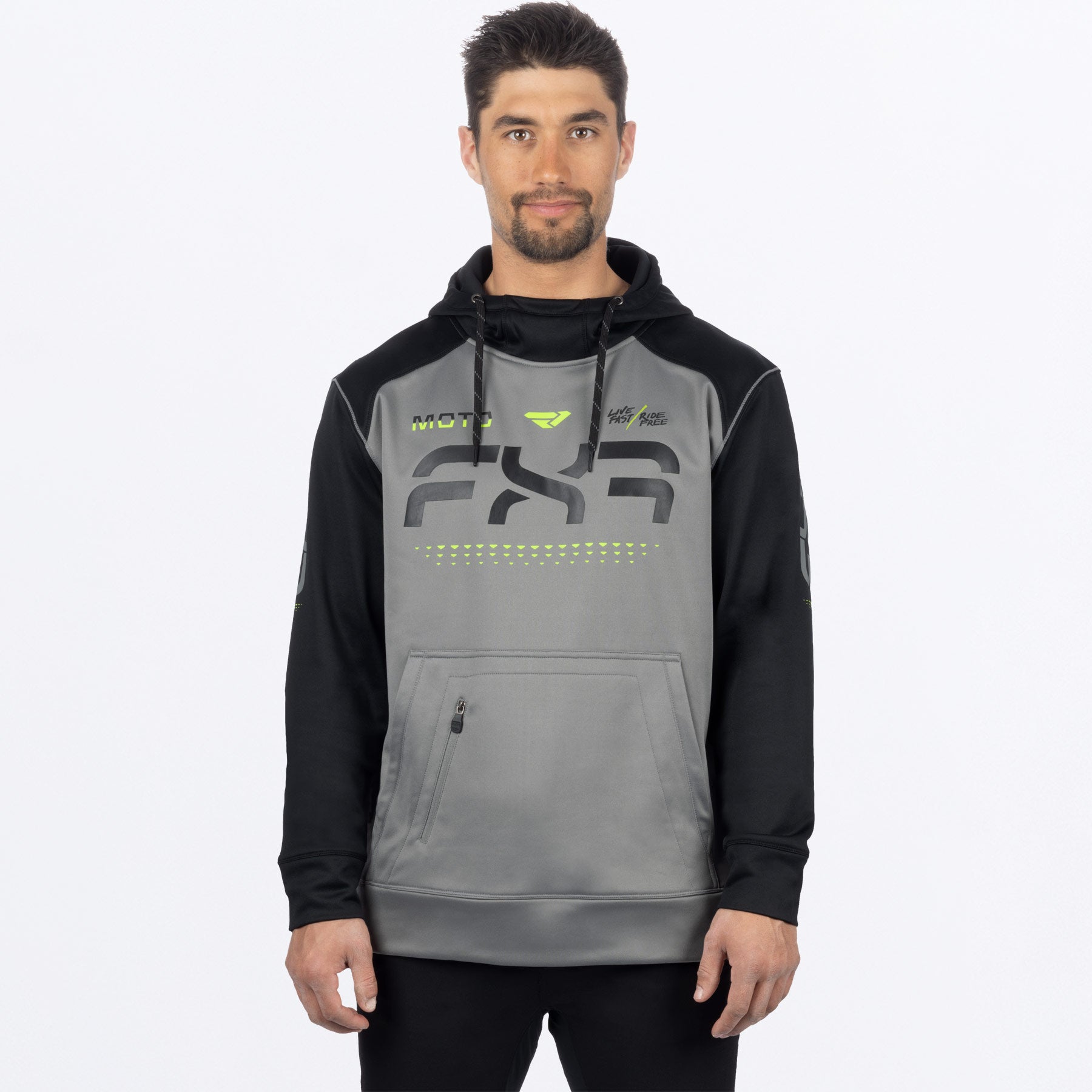 Moto Tech Pullover Hoodie